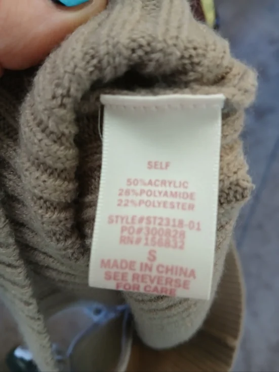 New With Tags-So Me-Cropped long sleeve cardigan-Tan-Size Small - Picture 7 of 7